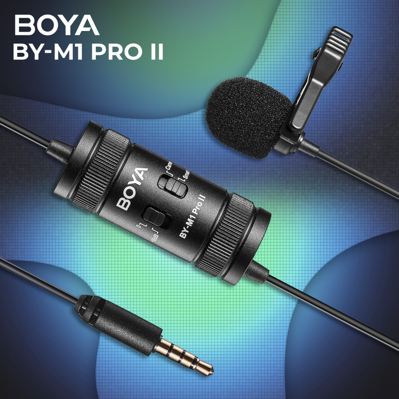 Мікрофон BOYA BY-M1 Pro II Black