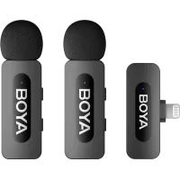 Мікрофон BOYA BY-V2 Lightning Black