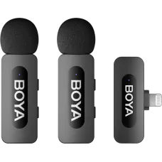 Мікрофон BOYA BY-V2 Lightning Black