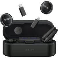 Микрофон BOYA LINK 3-01 Type-C/TRS/Lightning Black