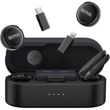 Мікрофон BOYA LINK 3-01 Type-C/TRS/Lightning Black