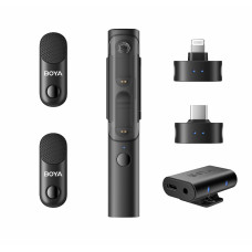 Мікрофон BOYA Magic-02 Type-C/Lightning Black