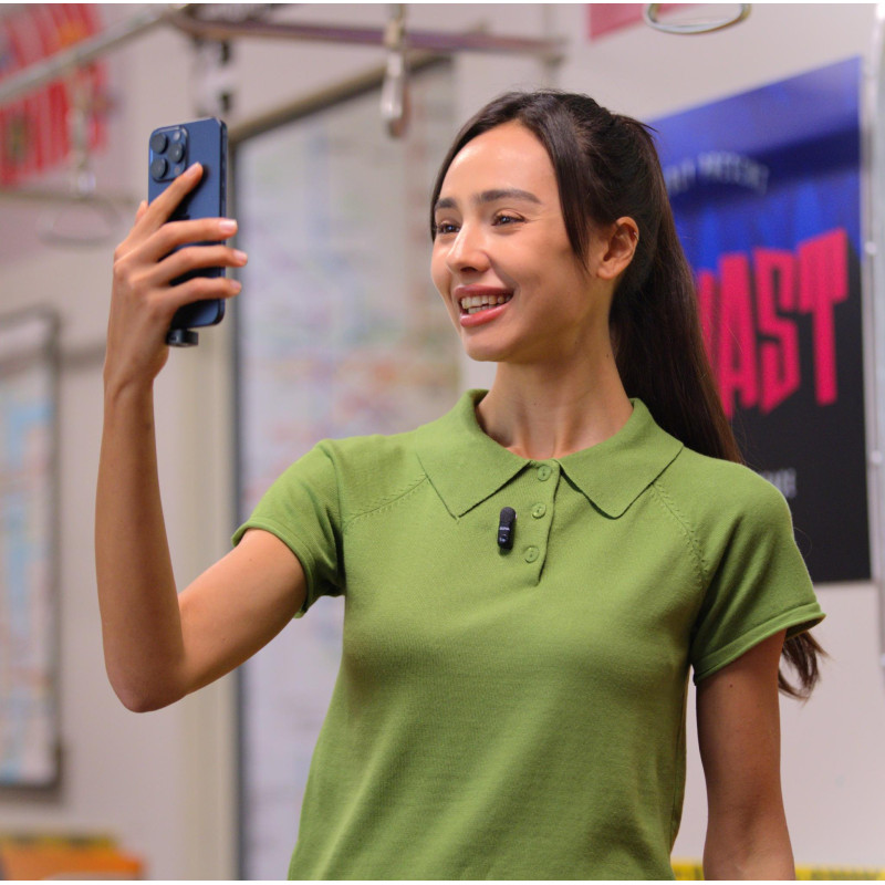 Микрофон BOYA Magic-02 Type-C/Lightning Black