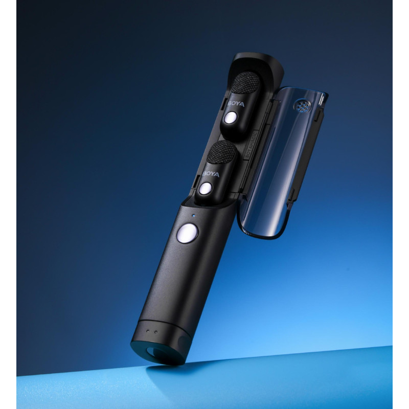 Микрофон BOYA Magic-02 Type-C/Lightning Black