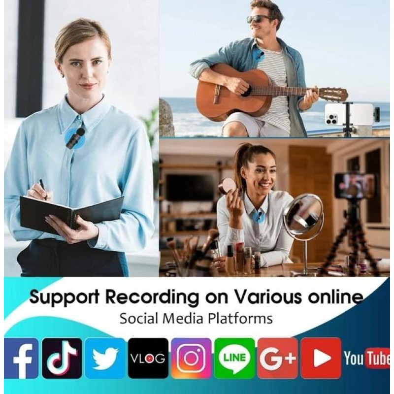 Микрофон BOYA BY-V10 Type-C Black