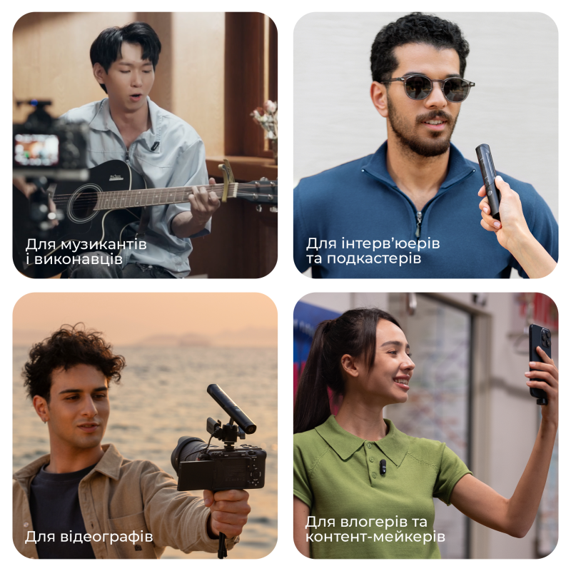 Мікрофон BOYA Magic-05 Type-C Black