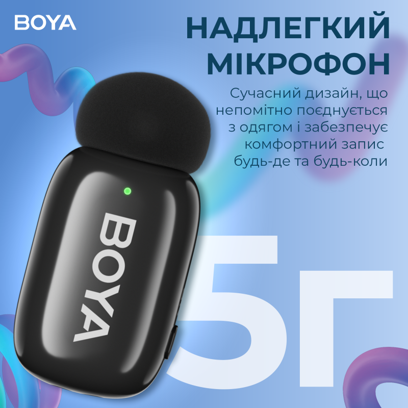 Микрофон BOYA mini-23 Type-C Black