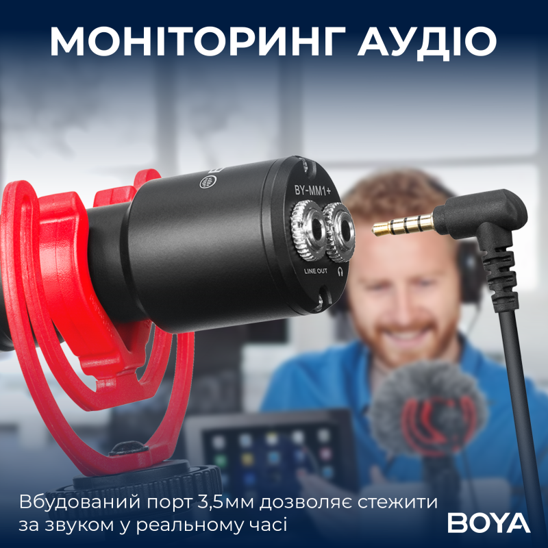 Микрофон BOYA BY-MM1+