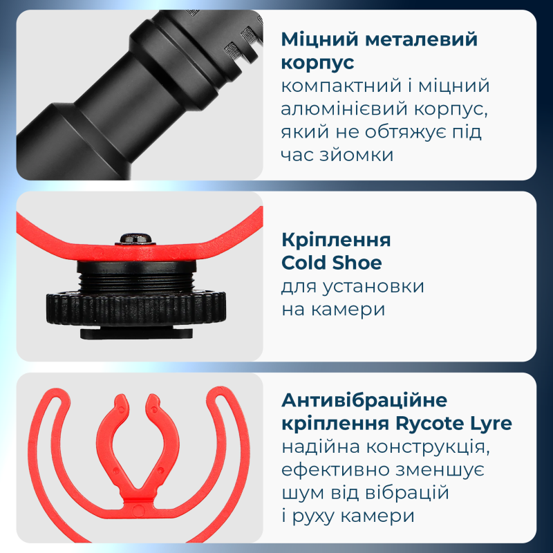 Микрофон BOYA BY-MM1+