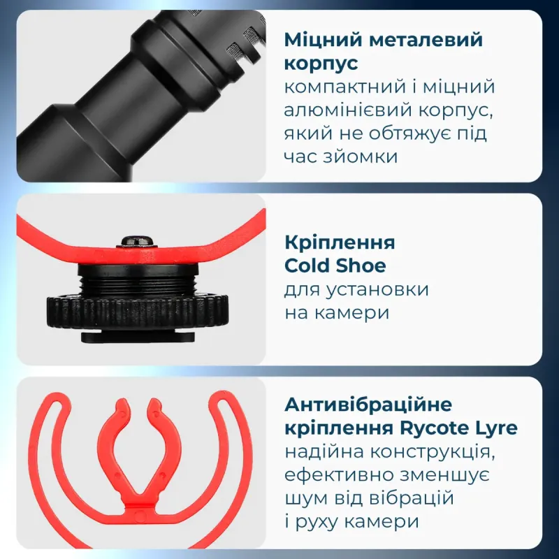 Микрофон BOYA BY-MM1+