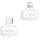 Микрофон BOYA mini-13 Type-C/Lightning White