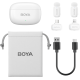 Микрофон BOYA mini-13 Type-C/Lightning White