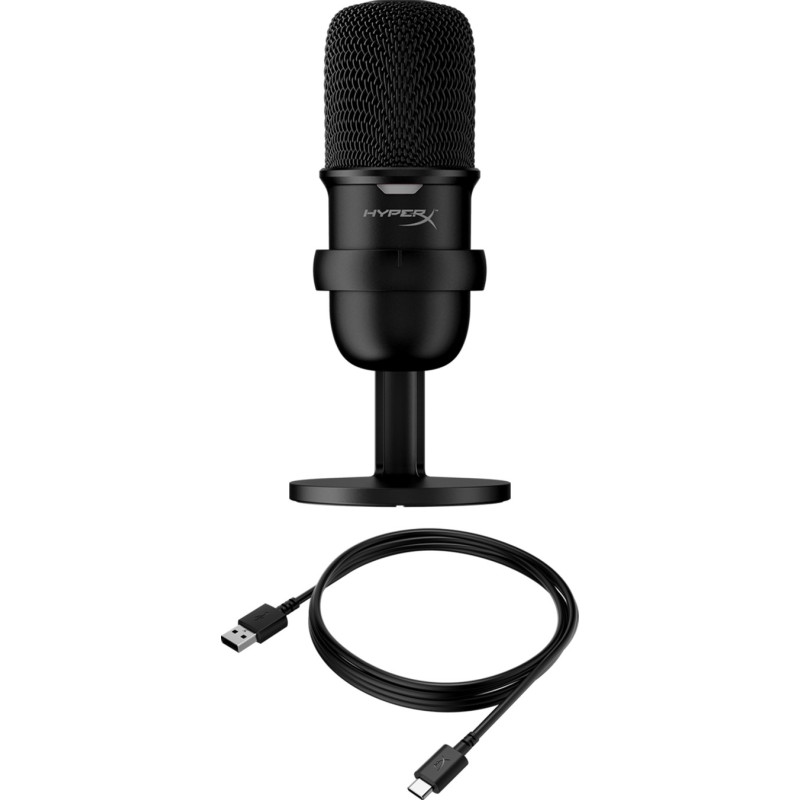 Микрофон HyperX SoloCast Black (HMIS1X-XX-BK/G) 4P5P8AA