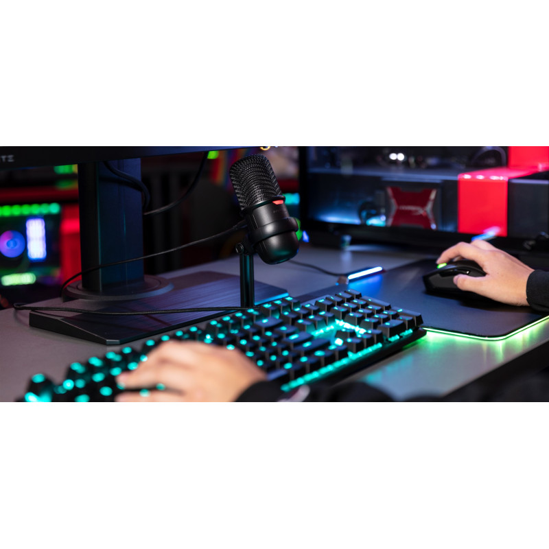 Микрофон HyperX SoloCast Black (HMIS1X-XX-BK/G) 4P5P8AA