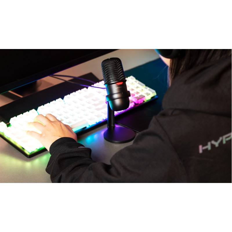 Микрофон HyperX SoloCast Black (HMIS1X-XX-BK/G) 4P5P8AA