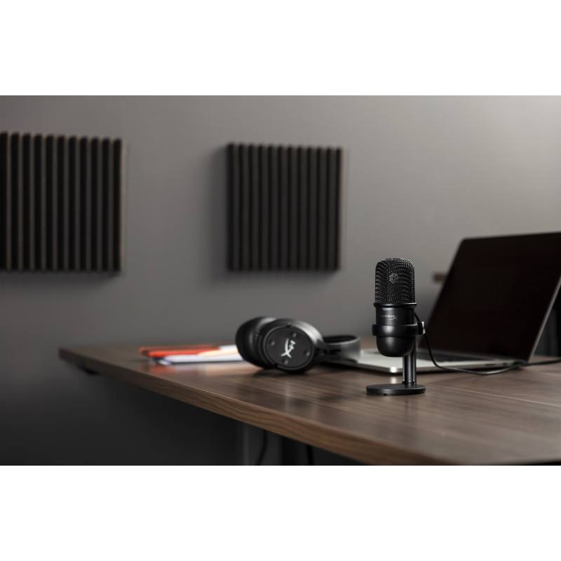 Микрофон HyperX SoloCast Black (HMIS1X-XX-BK/G) 4P5P8AA