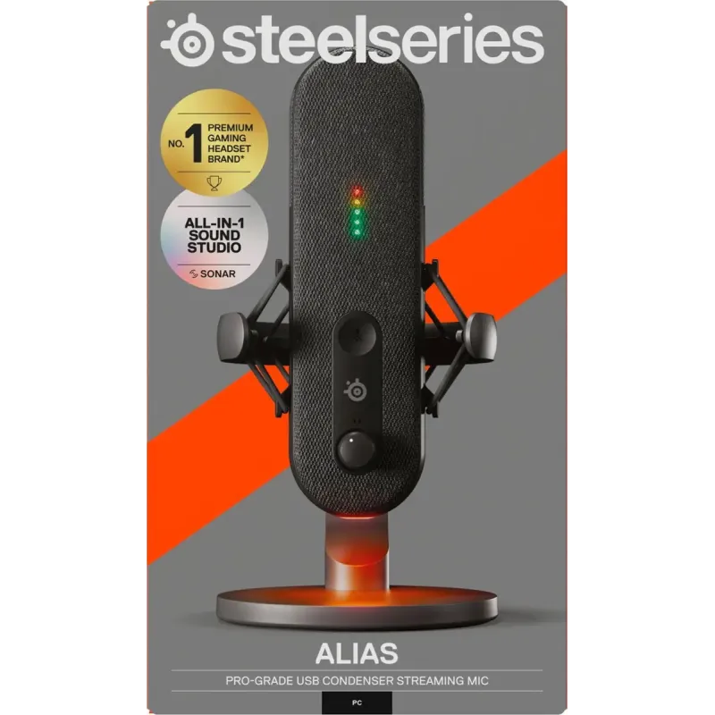 Микрофон SteelSeries Alias (61601)