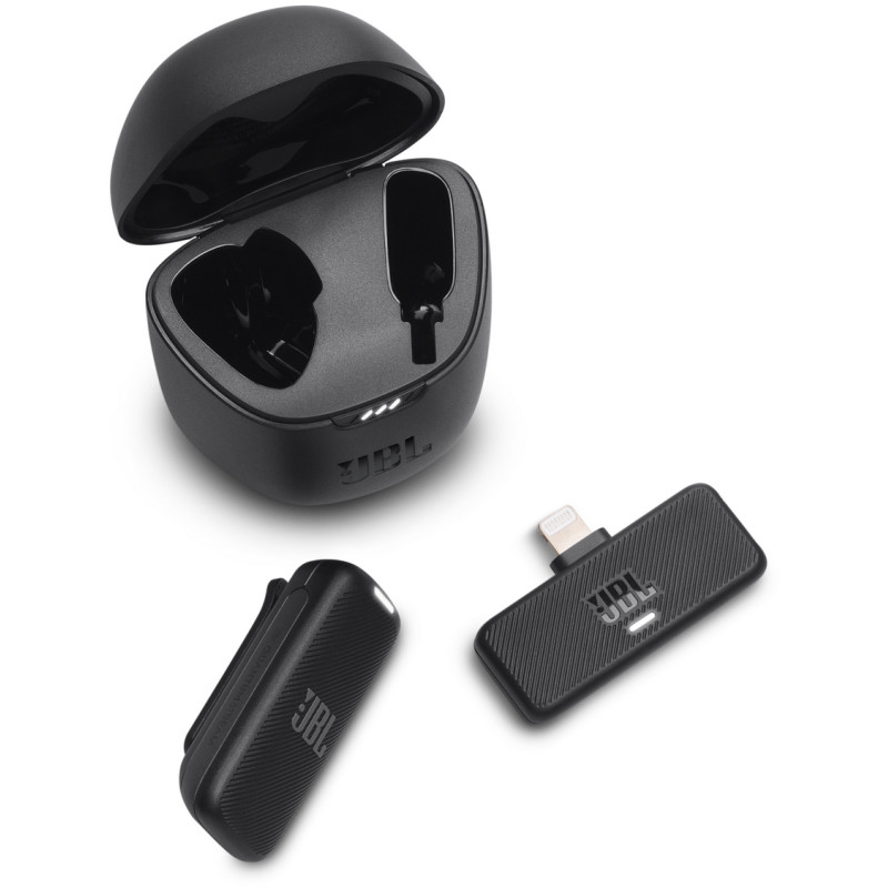 Мікрофон JBL Quantum Stream Wireless Lightning (JBLSTRMWLLGHTBLK)