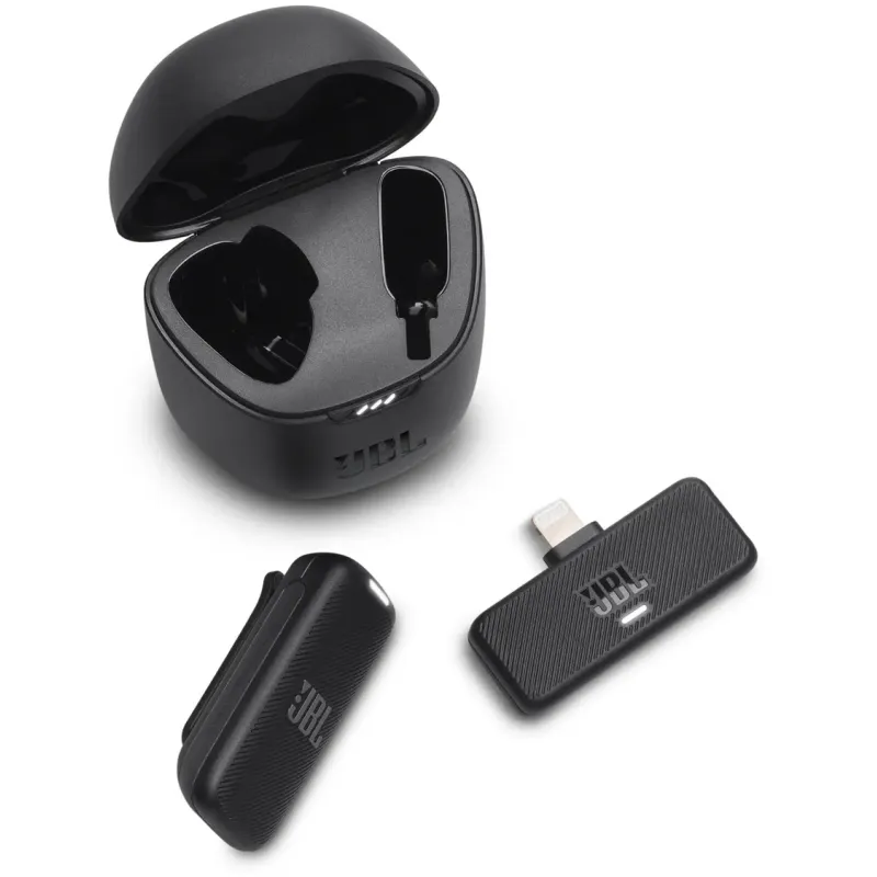 Микрофон JBL Quantum Stream Wireless Lightning (JBLSTRMWLLGHTBLK)