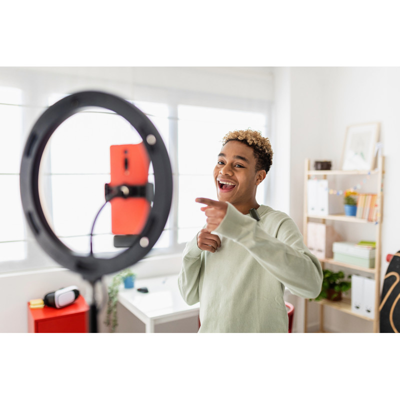 Мікрофон JBL Quantum Stream Wireless Lightning (JBLSTRMWLLGHTBLK)