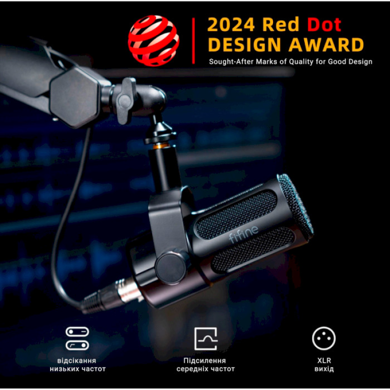 Микрофон Fifine Tank1 XLR Black
