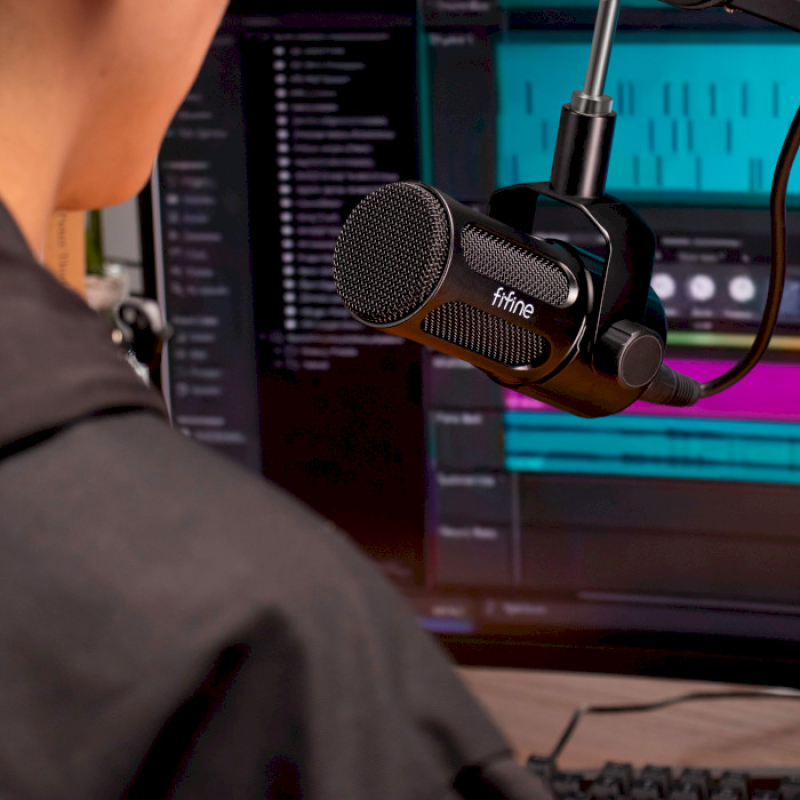 Микрофон Fifine Tank1 XLR Black