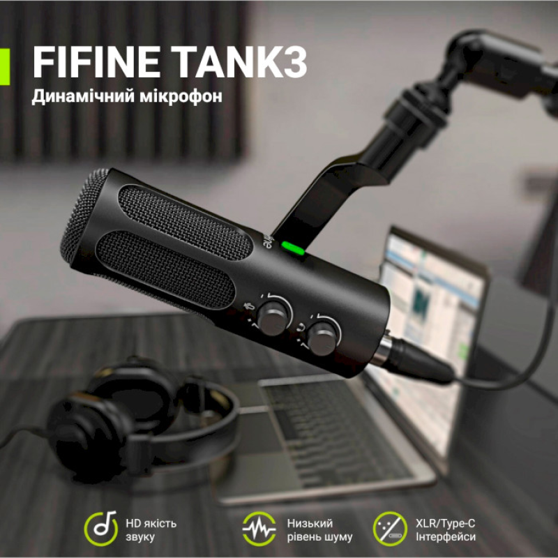 Fifine Tank 3 USB/XLR Black