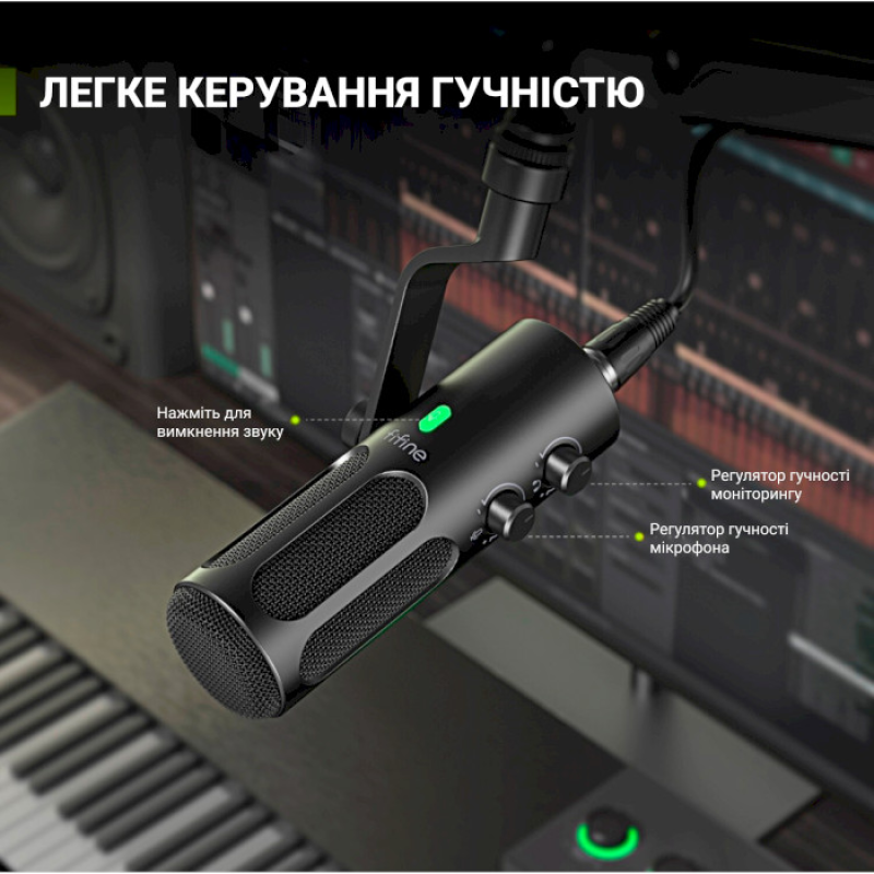 Fifine Tank 3 USB/XLR Black