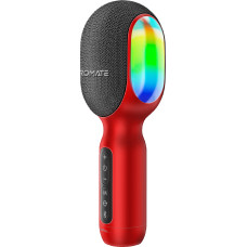 Promate VocalMic Bluetooth 2 x AUX LED Red (vocalmic.red)