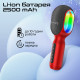 Promate VocalMic Bluetooth 2 x AUX LED Red (vocalmic.red)