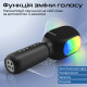Promate VocalMic Bluetooth 2 x AUX LED Black (vocalmic.black)