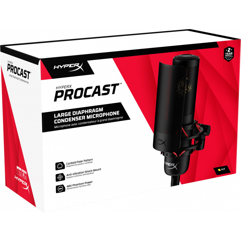 Микрофон HyperX ProCast Black (699Z0AA)