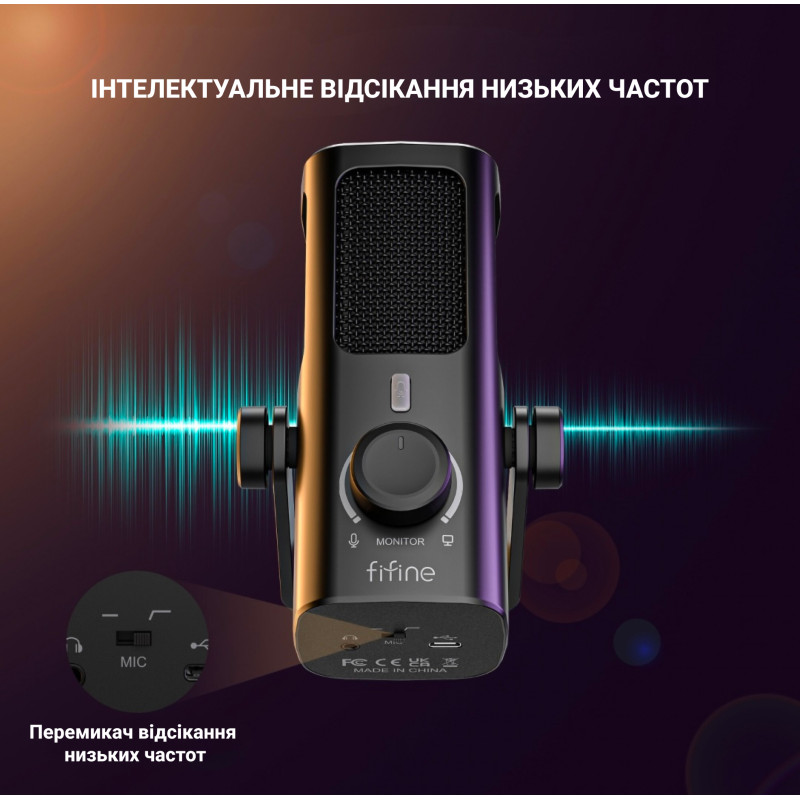 Fifine Profile 3 USB Black
