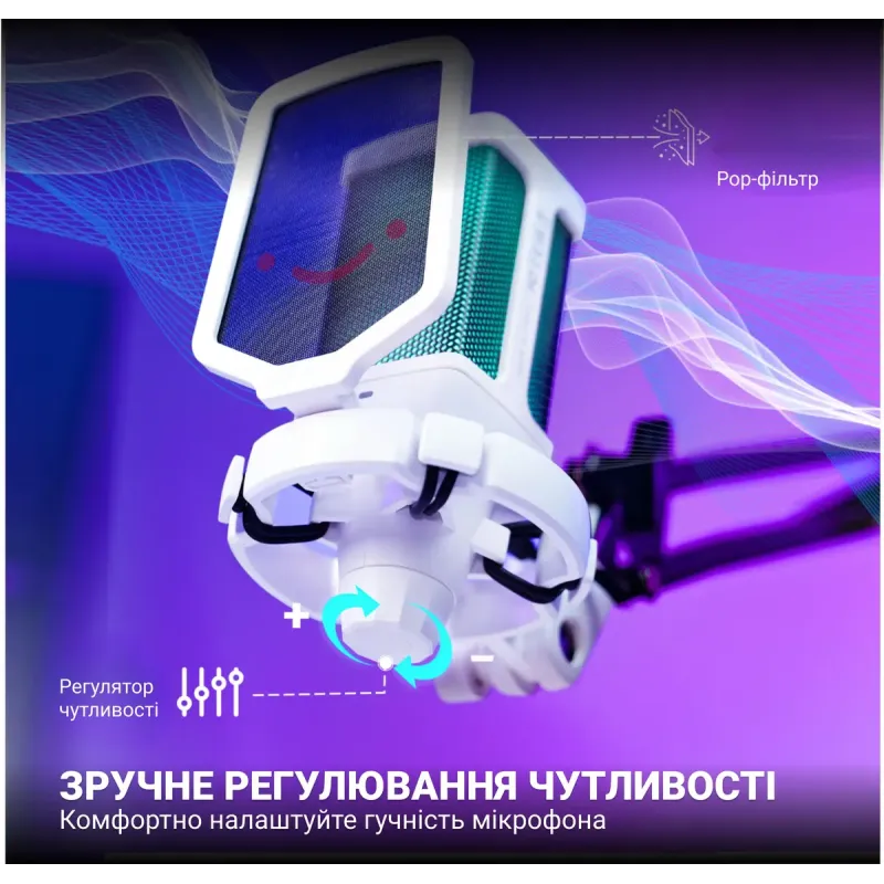 Микрофон Fifine Q6TW White
