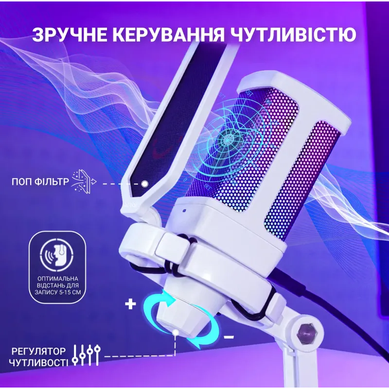 Микрофон Fifine Q6W White