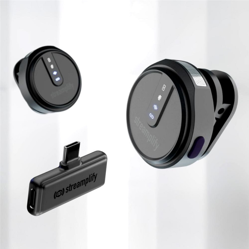 Мікрофон Streamplify MIC GO-48-WL (SPML-MG1C051.11) Black