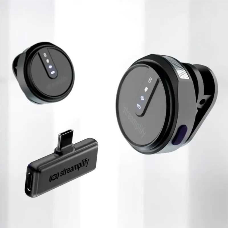 Микрофон Streamplify MIC GO-48-WL (SPML-MG1C051.11) Black