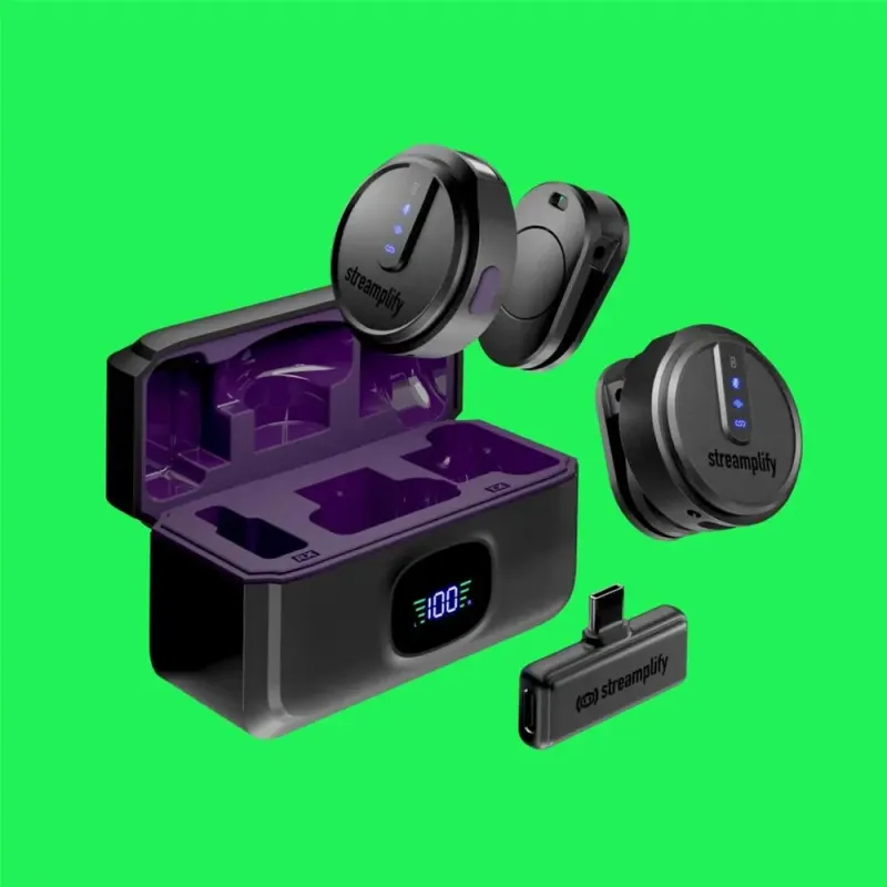 Микрофон Streamplify MIC GO-48-WL (SPML-MG1C051.11) Black