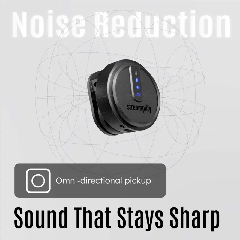 Микрофон Streamplify MIC GO-48-WL (SPML-MG1C051.11) Black