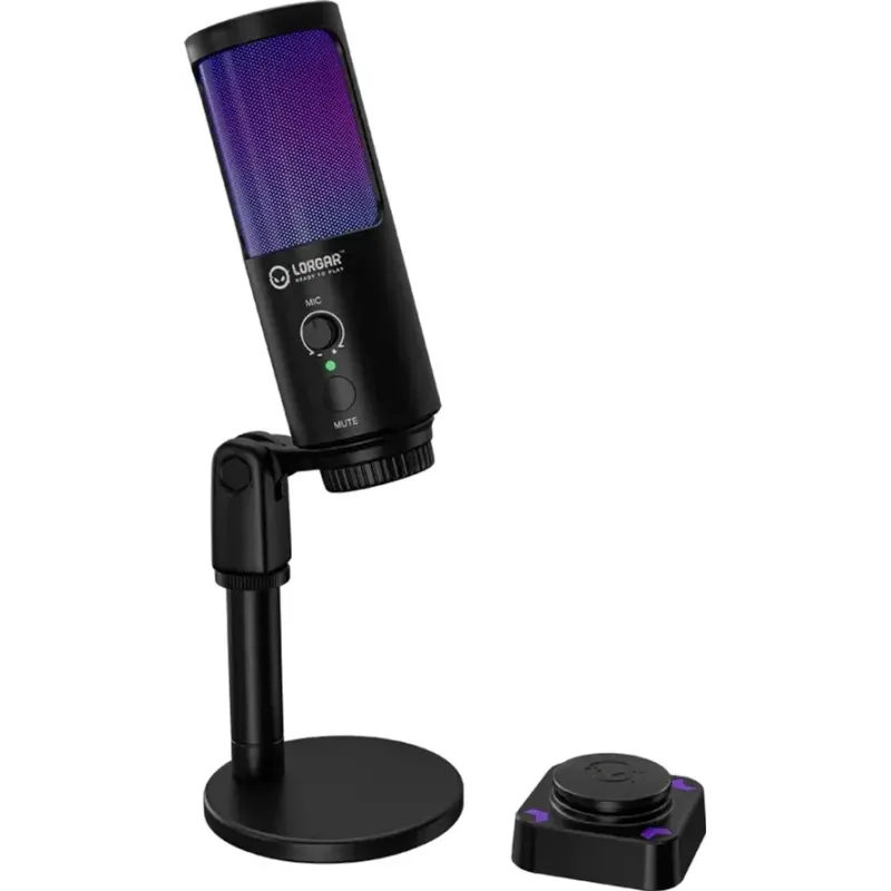 Микрофон Lorgar SMP40 RGB Black (LRG-SMP40-BK)