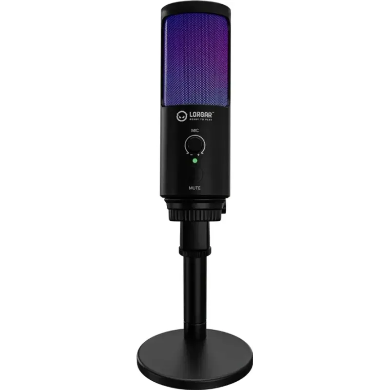 Микрофон Lorgar SMP40 RGB Black (LRG-SMP40-BK)