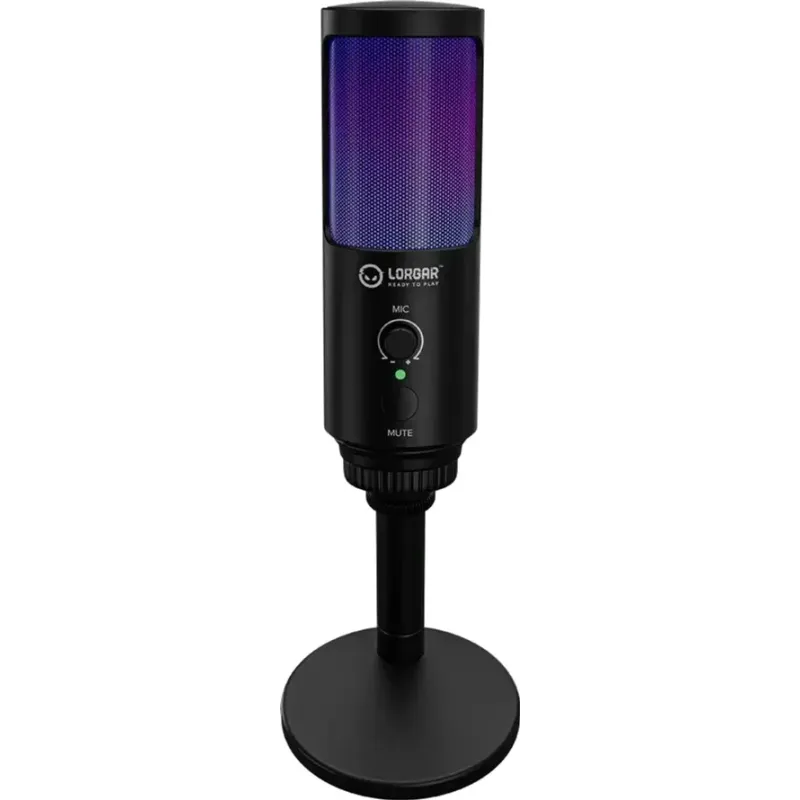 Микрофон Lorgar SMP40 RGB Black (LRG-SMP40-BK)