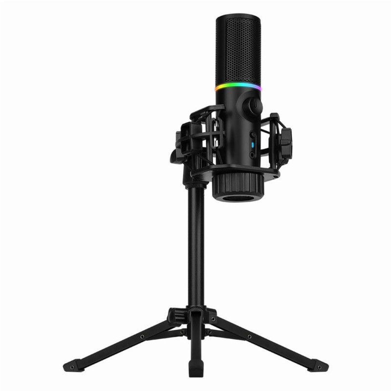 Мікрофон Streamplify MIC-48-RGB-TP (SPMC-MZ1C127.11) Black
