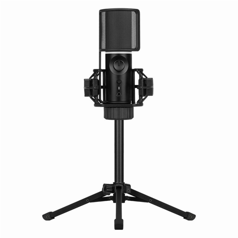 Мікрофон Streamplify MIC-48-RGB-TP (SPMC-MZ1C127.11) Black