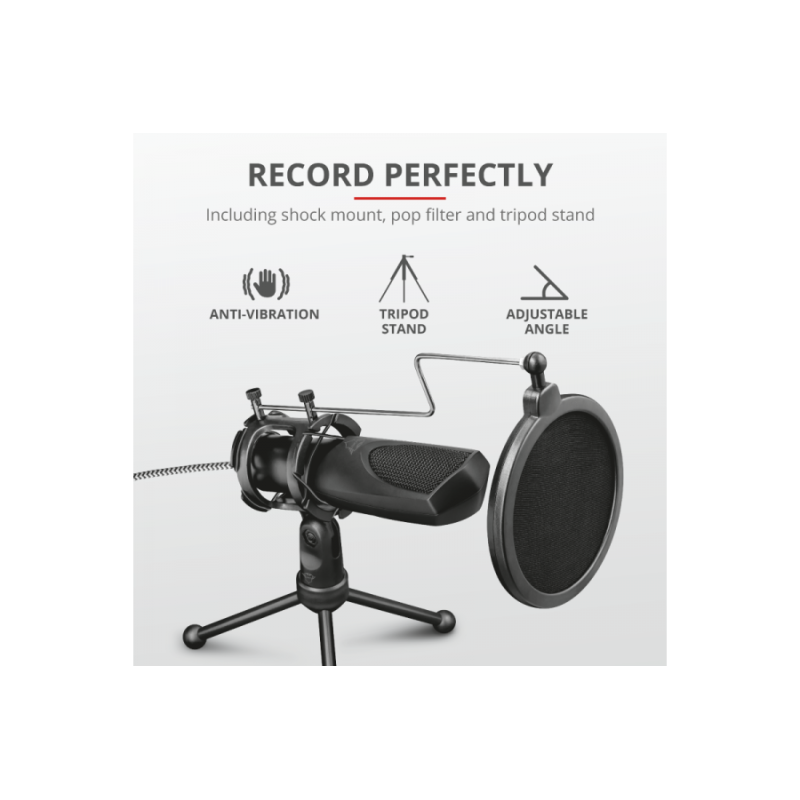 Trust GXT 232 Mantis streaming microphone (22656)