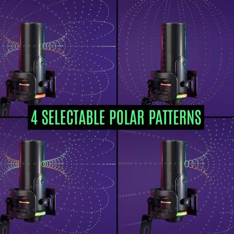 Мікрофон Streamplify MIC PRO-192-RGB-ST (SPMC-MP3C327.11)