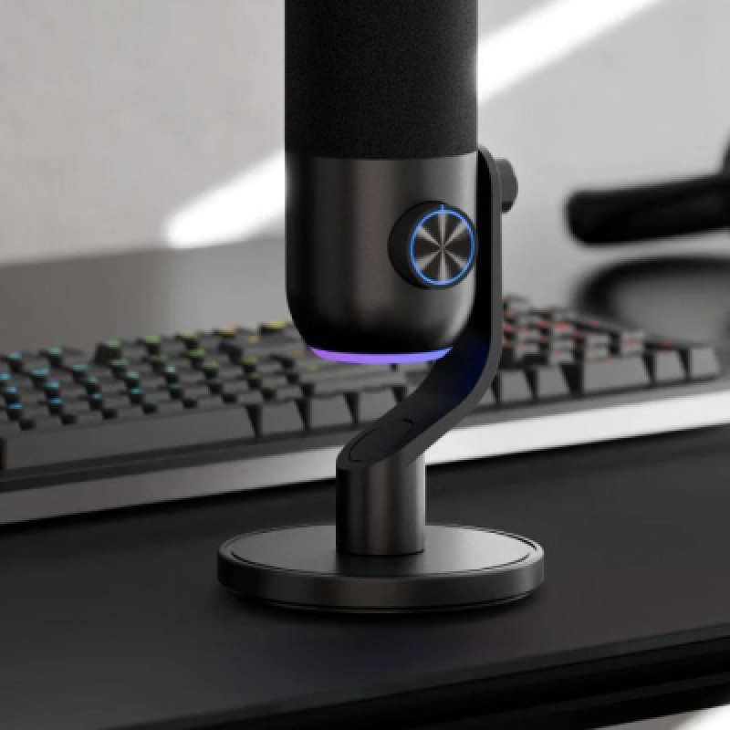 Микрофон Streamplify MIC MINI-48-RGB-ST (SPMC-MM1C327.11) Black