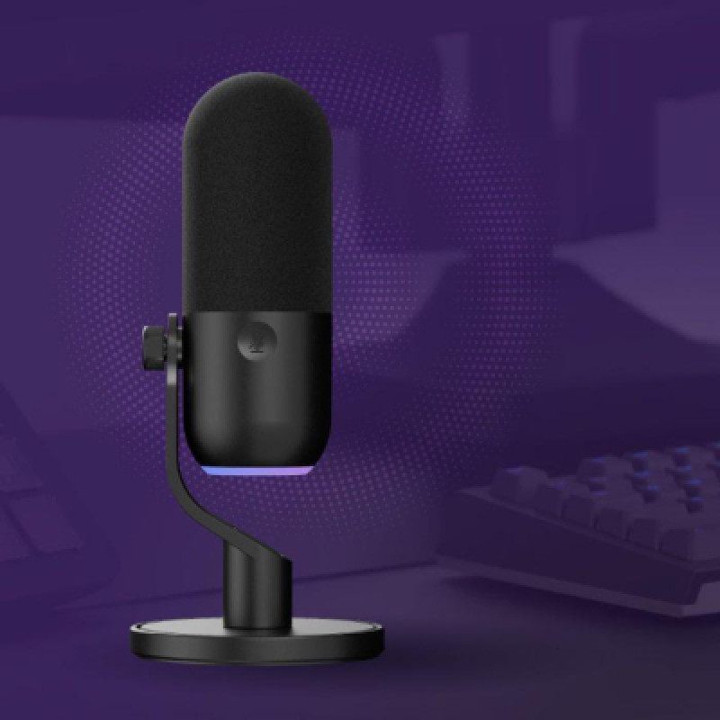 Микрофон Streamplify MIC MINI-48-RGB-ST (SPMC-MM1C327.11) Black
