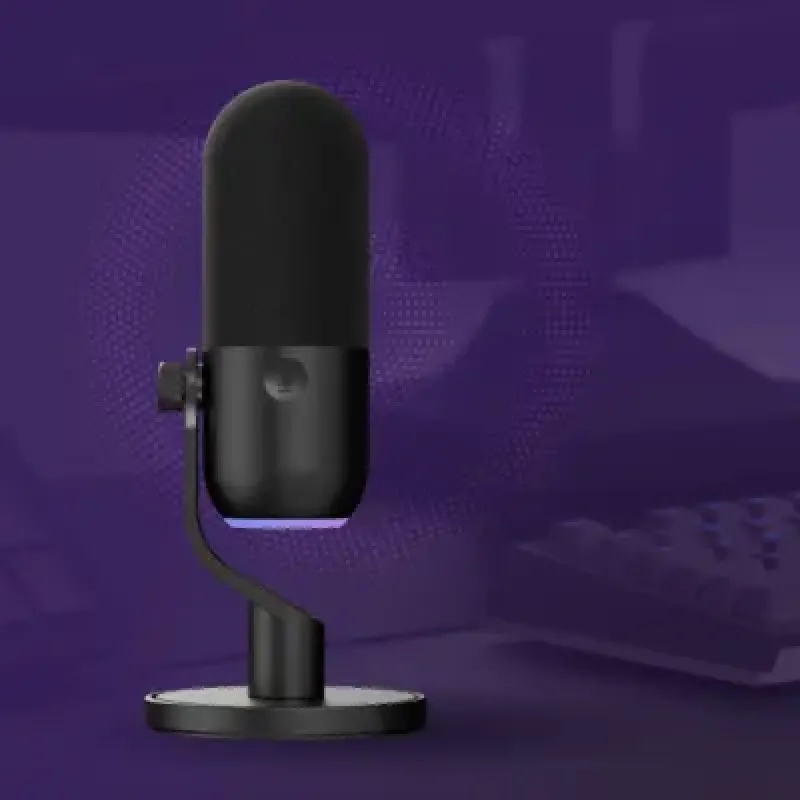 Микрофон Streamplify MIC MINI-48-RGB-ST (SPMC-MM1C327.11) Black