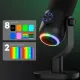 Микрофон Streamplify MIC MINI-48-RGB-ST (SPMC-MM1C327.11) Black
